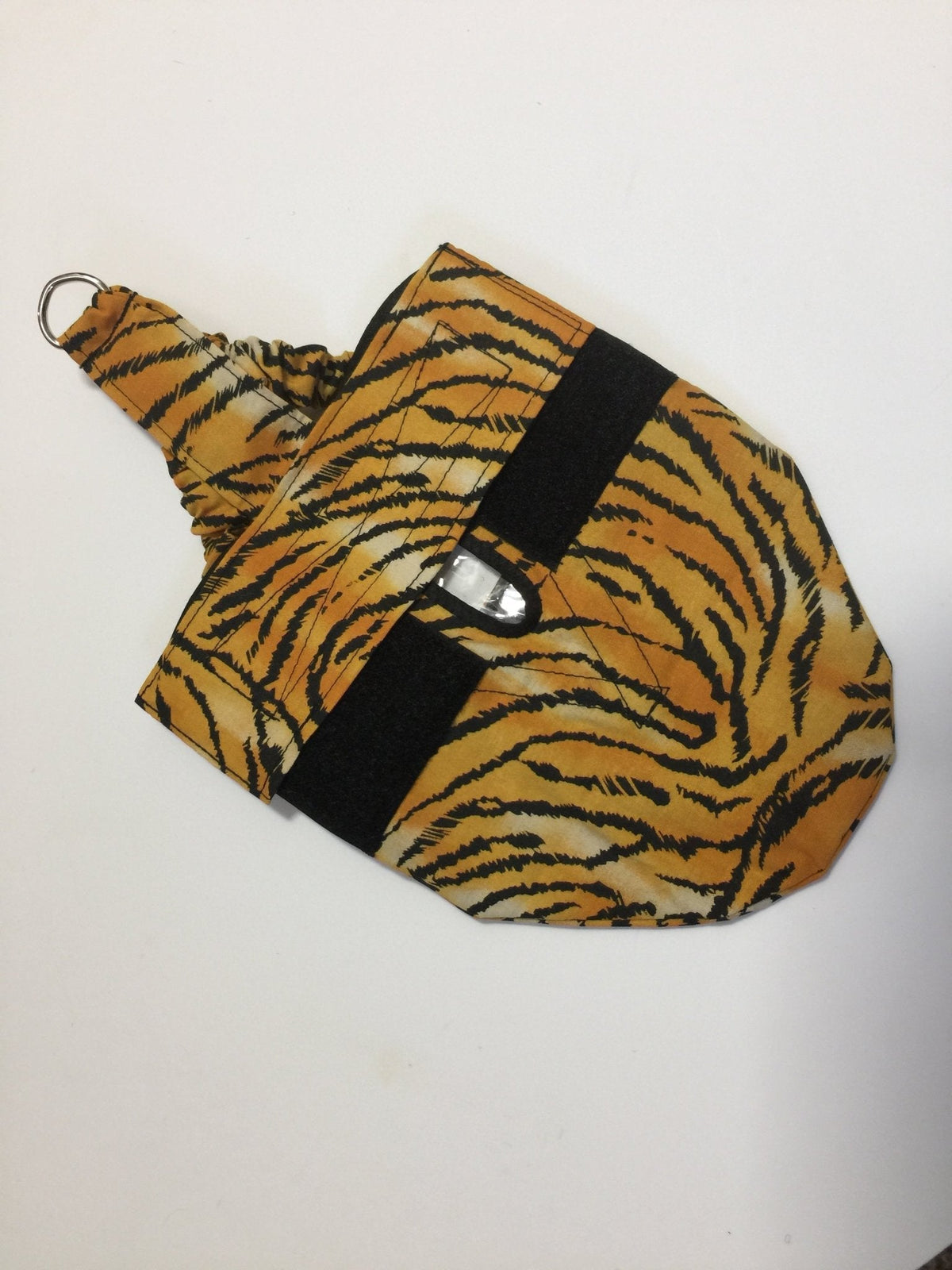 Hen Holster bird diaper and harness for chickens, ducks, pigeons, and geese with removable vinyl liner, made in the USA by Crazy K Farm.