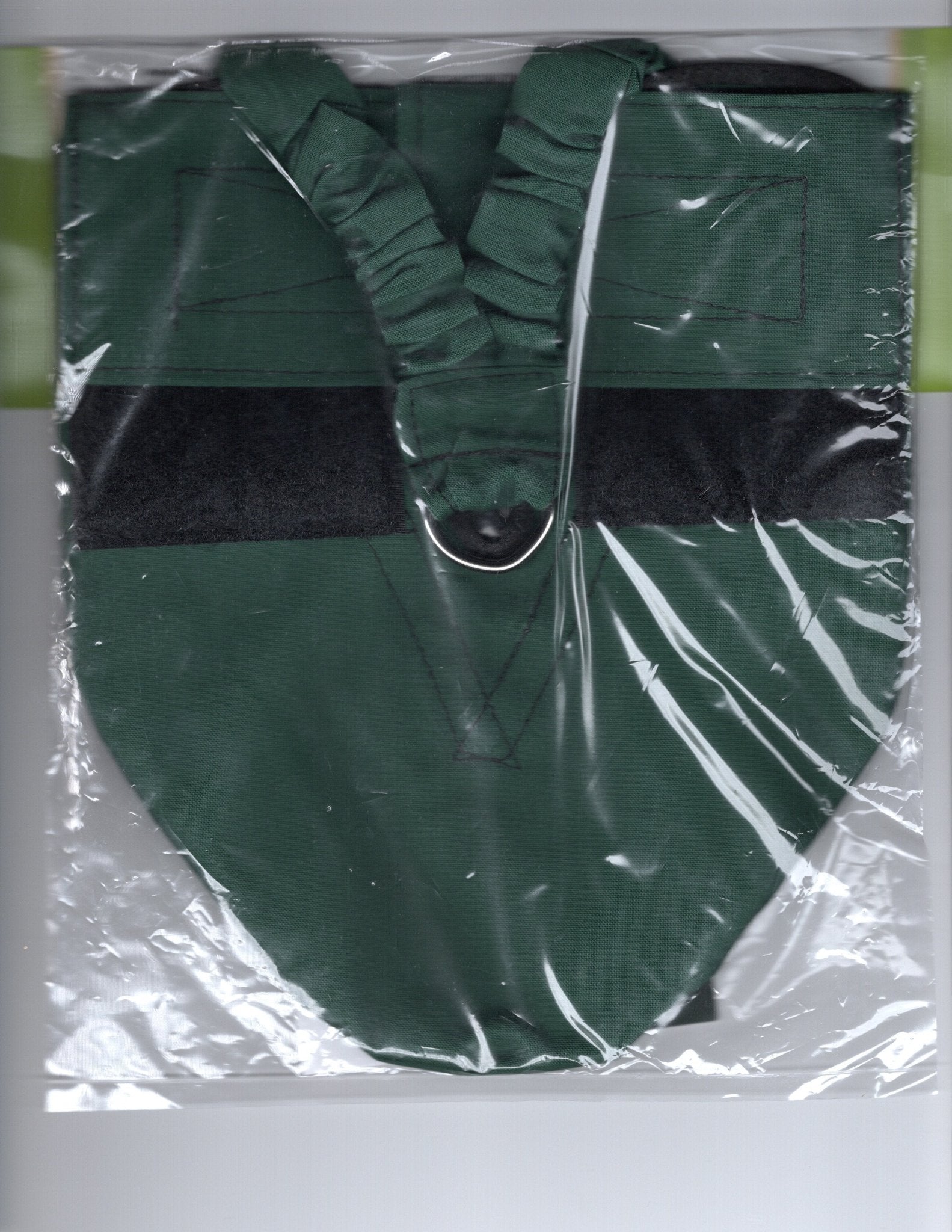 Crazy K Farm bird diaper and harness for pigeons, chickens, ducks, and geese with removable vinyl liner, made in the USA.
