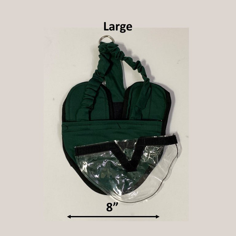 Hen Holster bird diaper and harness for pigeons, chickens, ducks, and geese with removable vinyl liner by Crazy K Farm Pet and Poultry.
