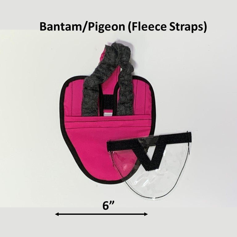 Hen Holster Bird Diaper and Harness for pigeons, chickens, ducks, and geese with removable vinyl liner by Crazy K Farm Pet and Poultry.