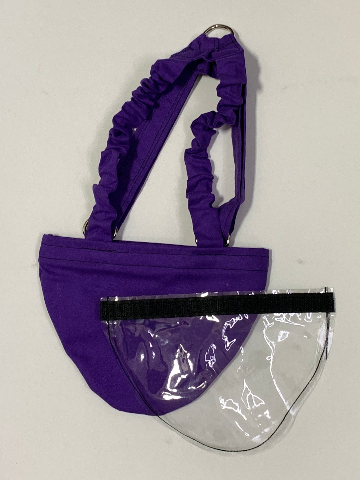Crazy K Farm Bird Diaper and Harness for pigeons, chickens, ducks, and geese with removable vinyl liner, made in the USA.