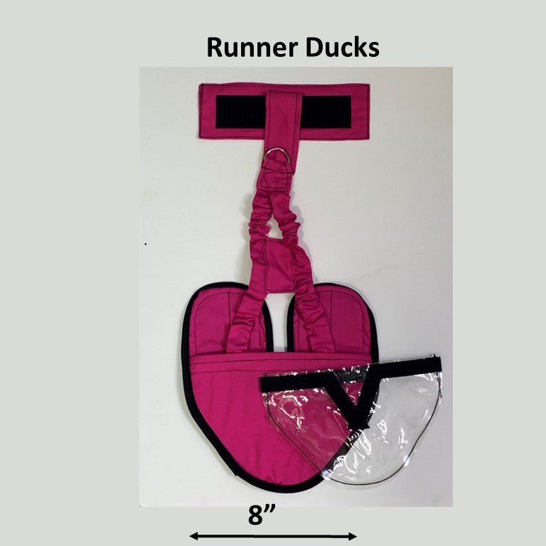 Hen Holster duck and goose diaper with removable liners, designed for waterfowl by Crazy K Farm Pet and Poultry.