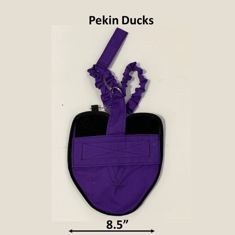 Hen Holster duck and goose diaper with removable liners, designed for waterfowl, from Crazy K Farm Pet and Poultry.