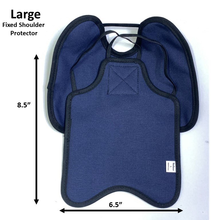 Crazy K Farm Pet and Poultry Hen Saver chicken apron with shoulder protectors, designed to shield hens from pecking injuries.