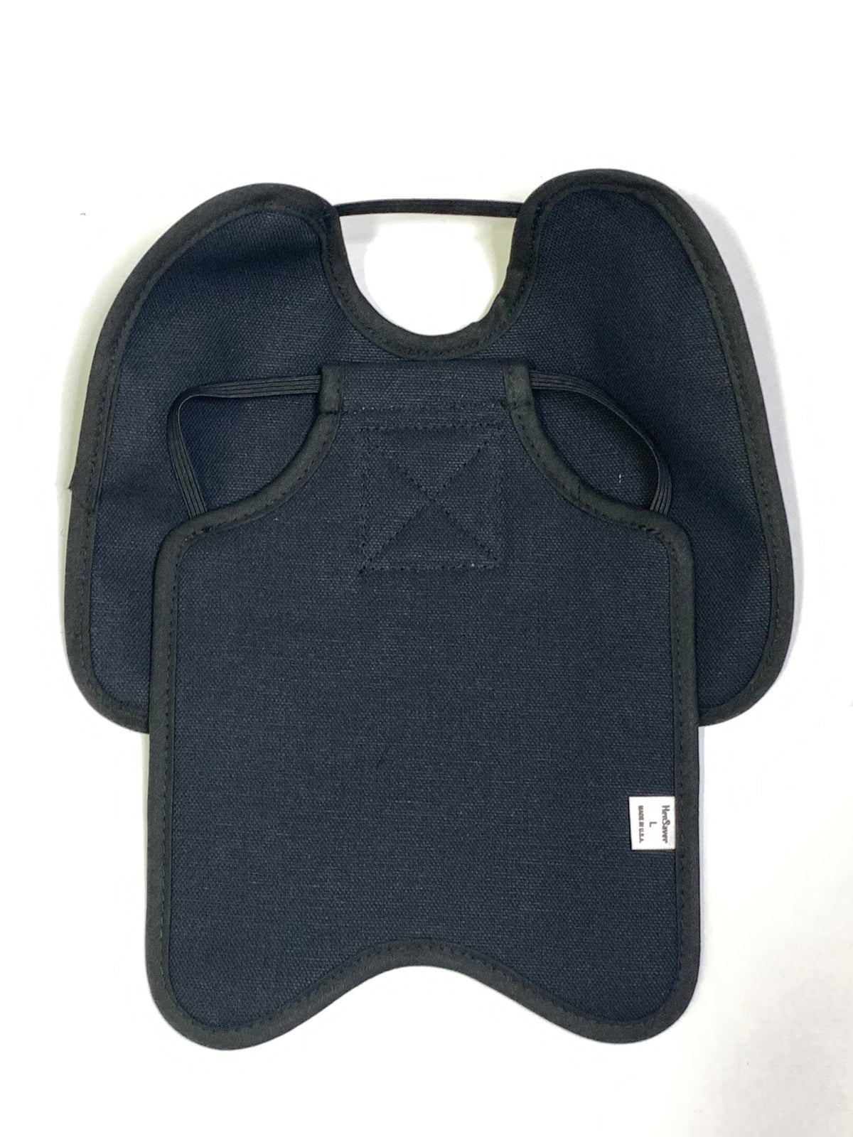 Crazy K Farm Pet and Poultry Hen Saver chicken apron with shoulder protectors for hens, made in the USA, protects from pecking injuries.