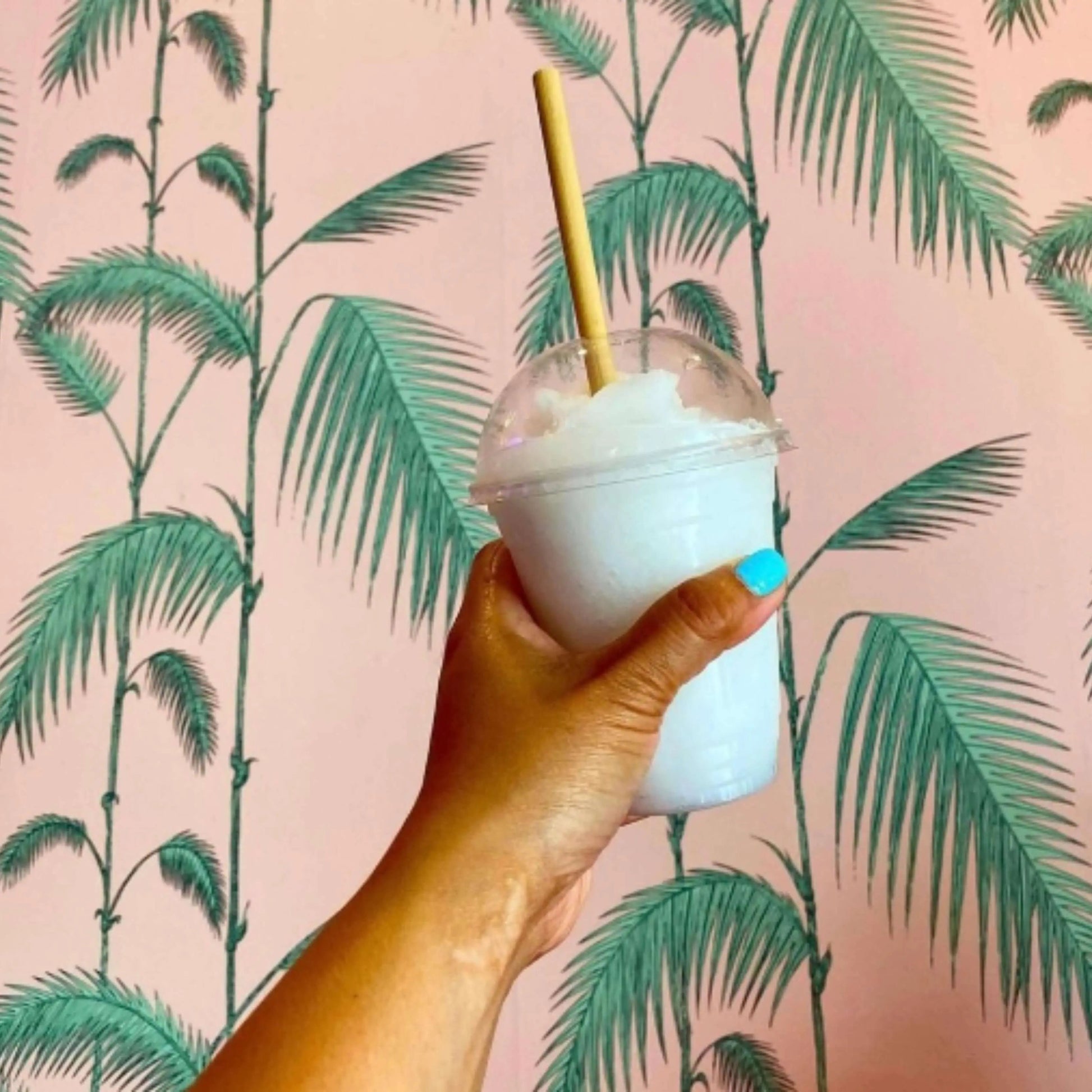 7.9-inch jumbo reed drinking straws from Holy City Straw Company, natural reed material, ideal for beverages and eco-friendly use