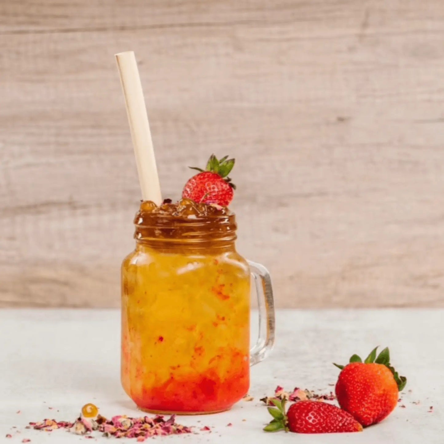 7.9-inch wrapped boba reed straws from Holy City Straw Company, reusable drinking straws and stirrers for beverages.