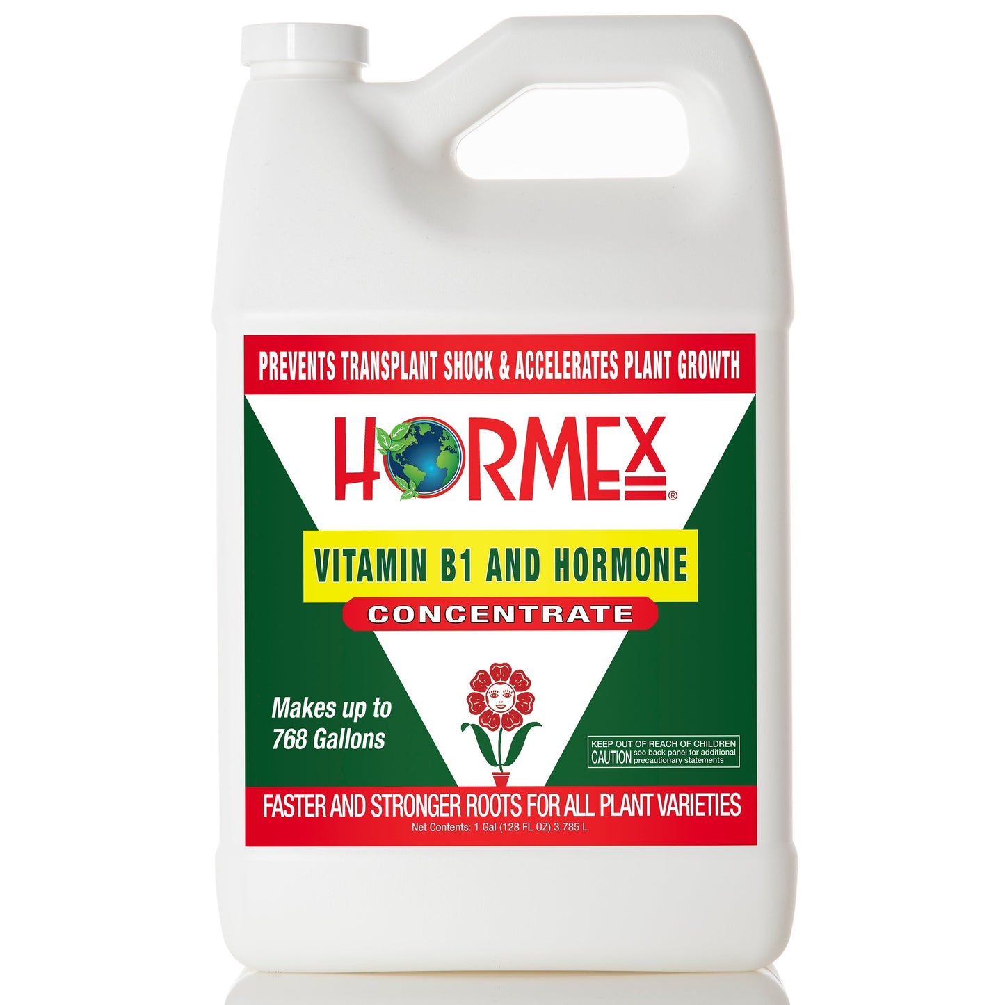 HORMEX Rooting Hormone Concentrate with B1 for healthy root growth, suitable for hydroponics, houseplants, gardens, trees, and vegetables.