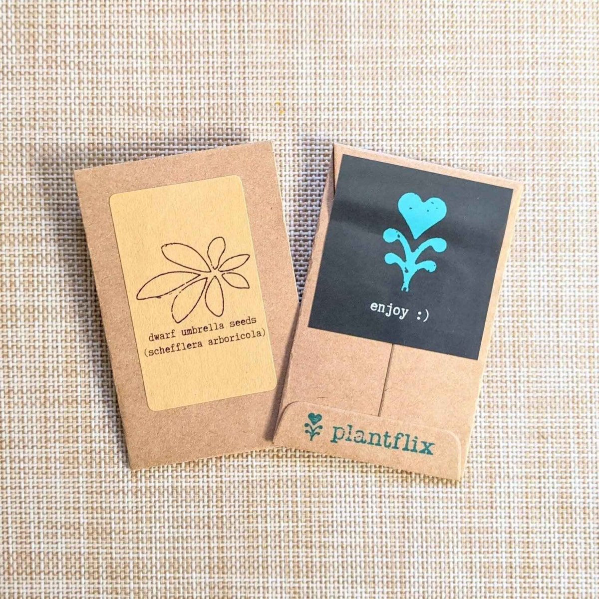 Set of Houseplant Buff Seed Collection by Plantflix featuring various houseplant seeds for indoor gardening.