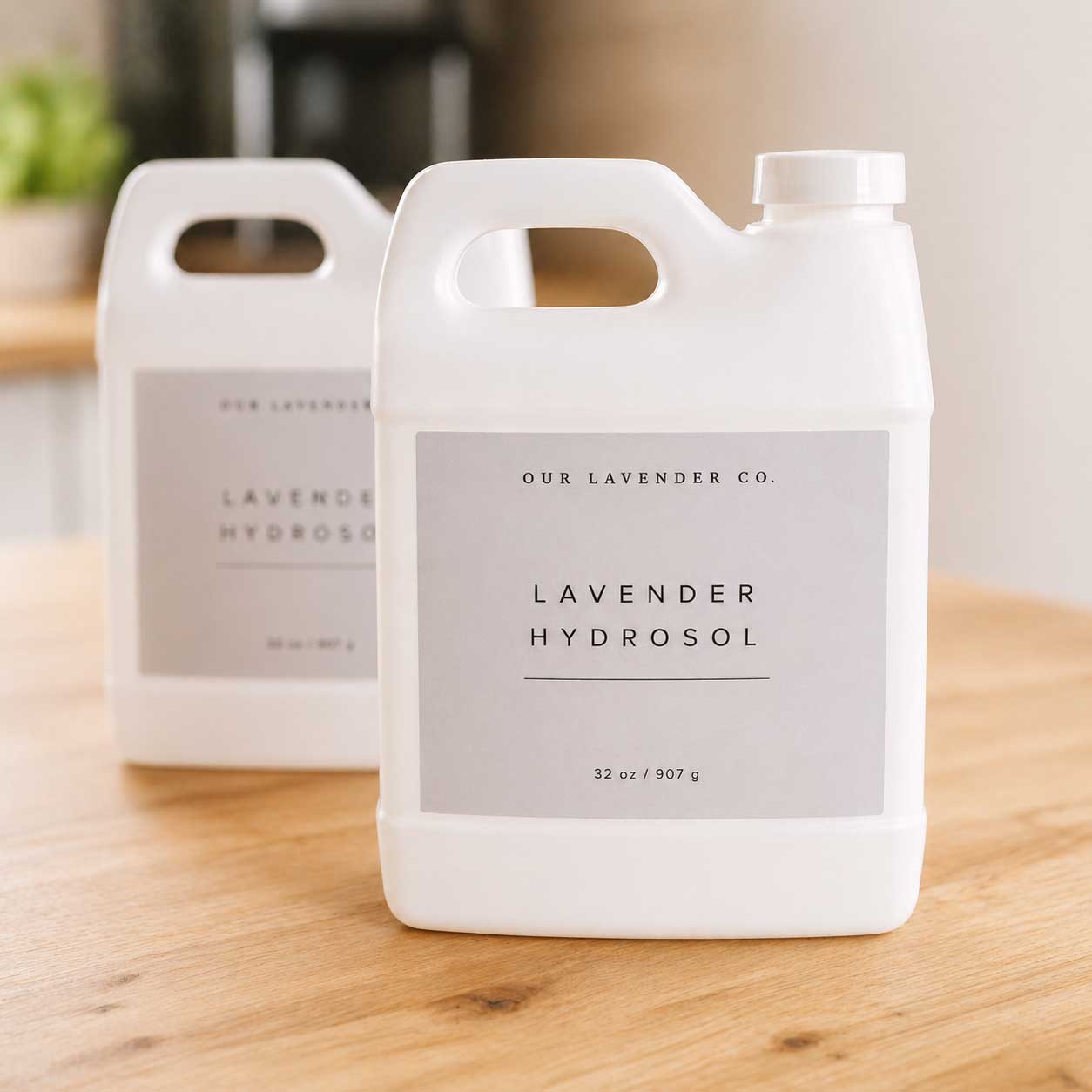 Lavender multipurpose cleaning spray from Our Lavender Co, in a spray bottle, suitable for home and garden cleaning tasks.