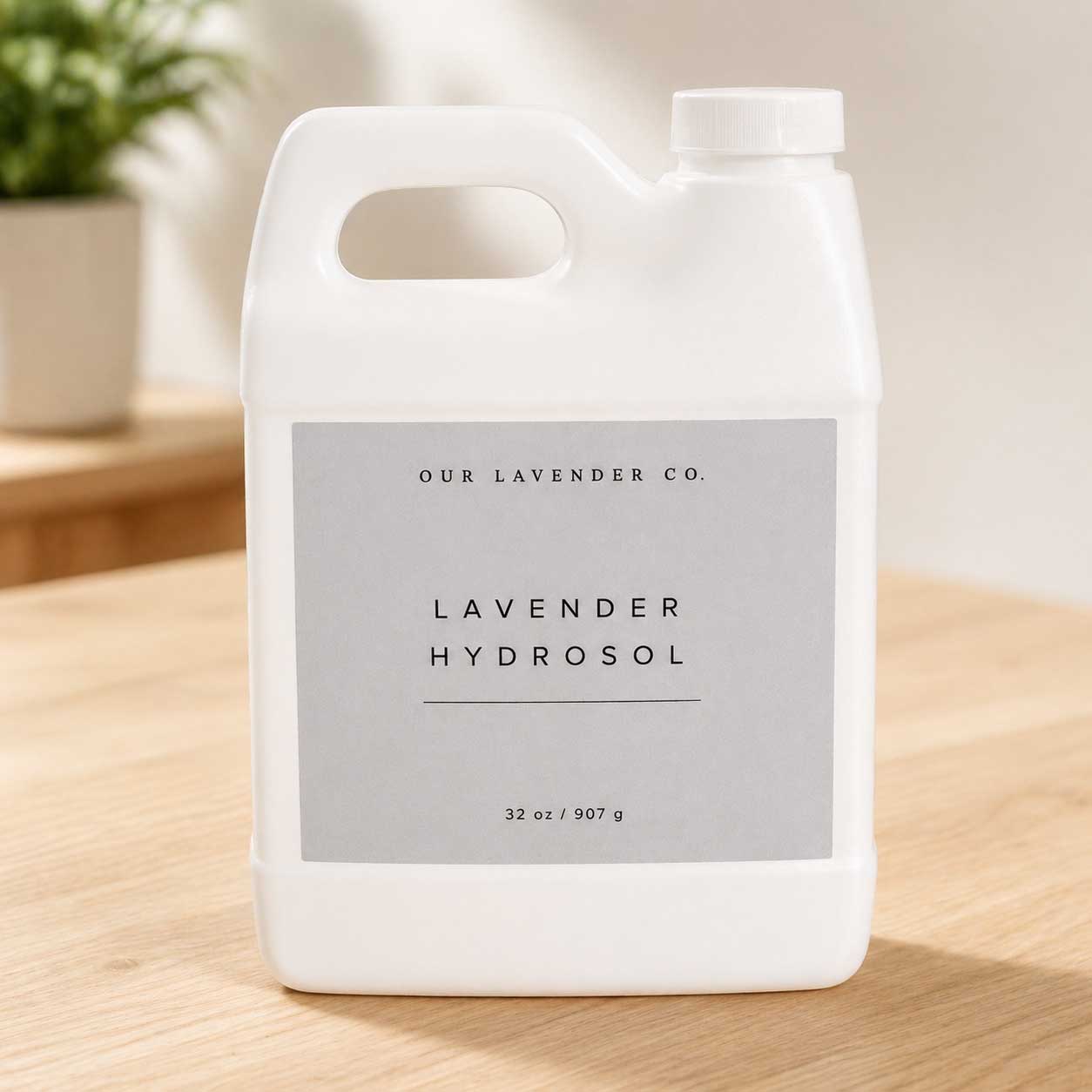 Lavender multipurpose cleaning spray by Our Lavender Co in various sizes, shown in a spray bottle for home and garden use.