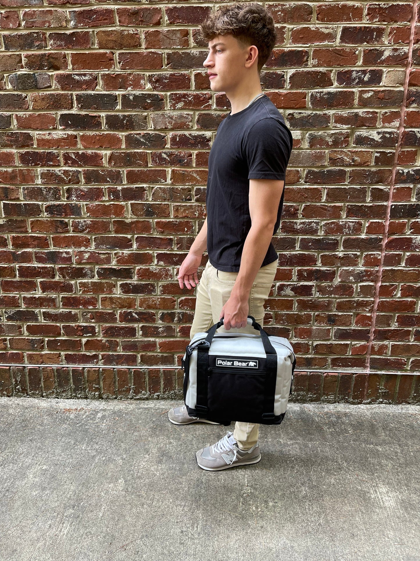 12-pack Polar Bear Coolers nylon soft cooler bags, insulated and portable for keeping food and drinks cold.