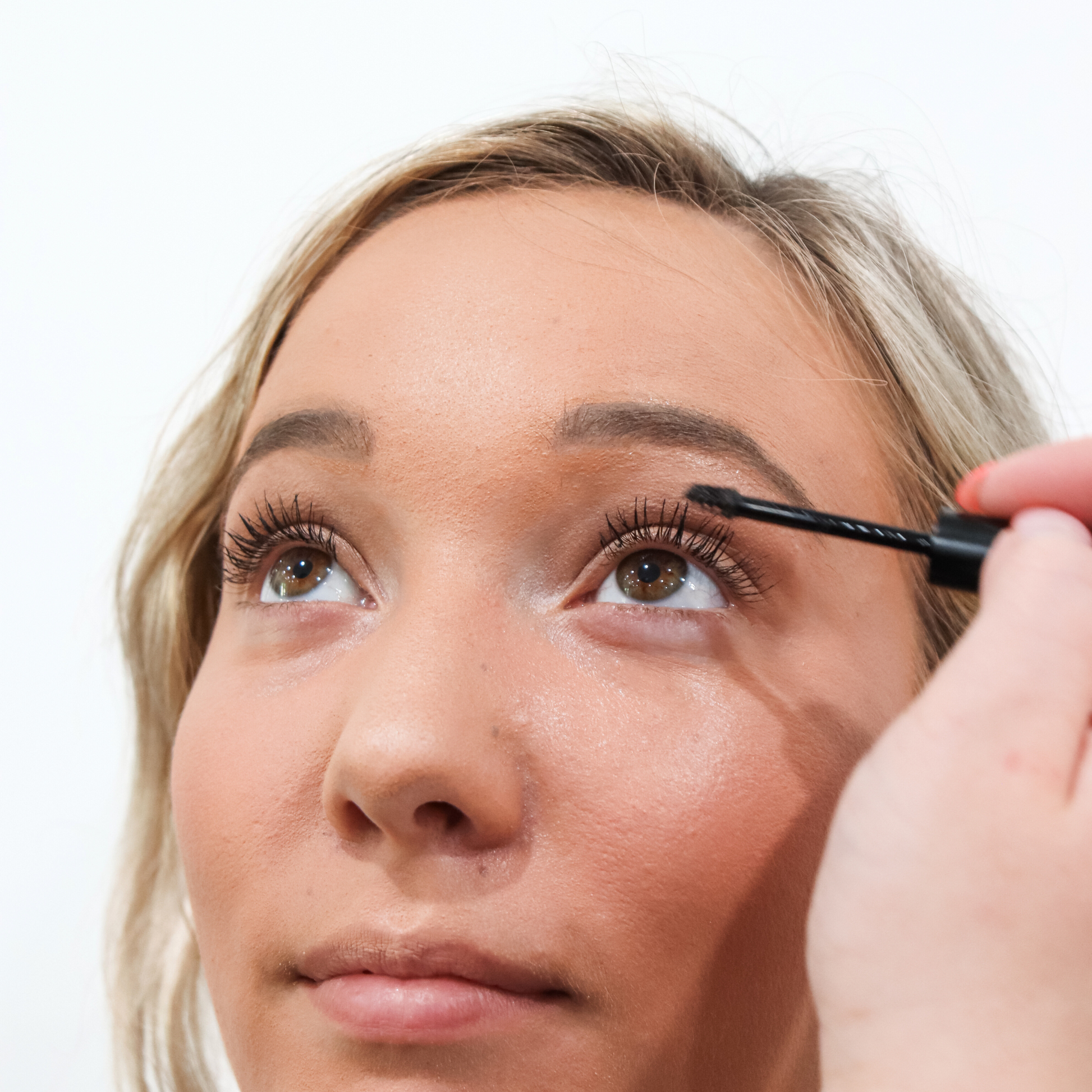 Taylor Made Organics Invisible Gel for shaping brows and lashes, clear, lightweight brow and lash gel with natural finish.