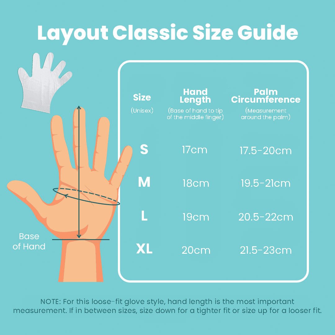 Compostable Disposable Gloves - Clear (100 gloves/box) | Eco Gloves