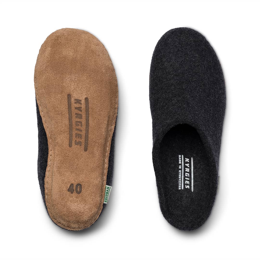 Kyrgies Molded Sole Low Back footwear with molded sole and low back design, casual style, in natural color.