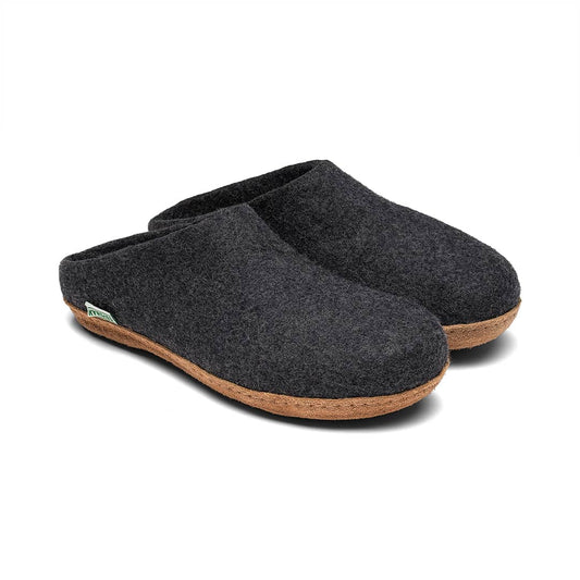 Kyrgies Molded Sole Low Back slippers with molded sole and low back design, in neutral color for comfortable wear