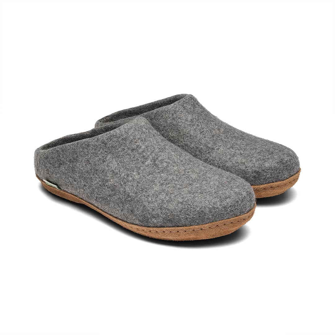 Kyrgies Molded Sole Low Back slippers with molded soles, soft fabric upper, and low back design for comfortable wear.