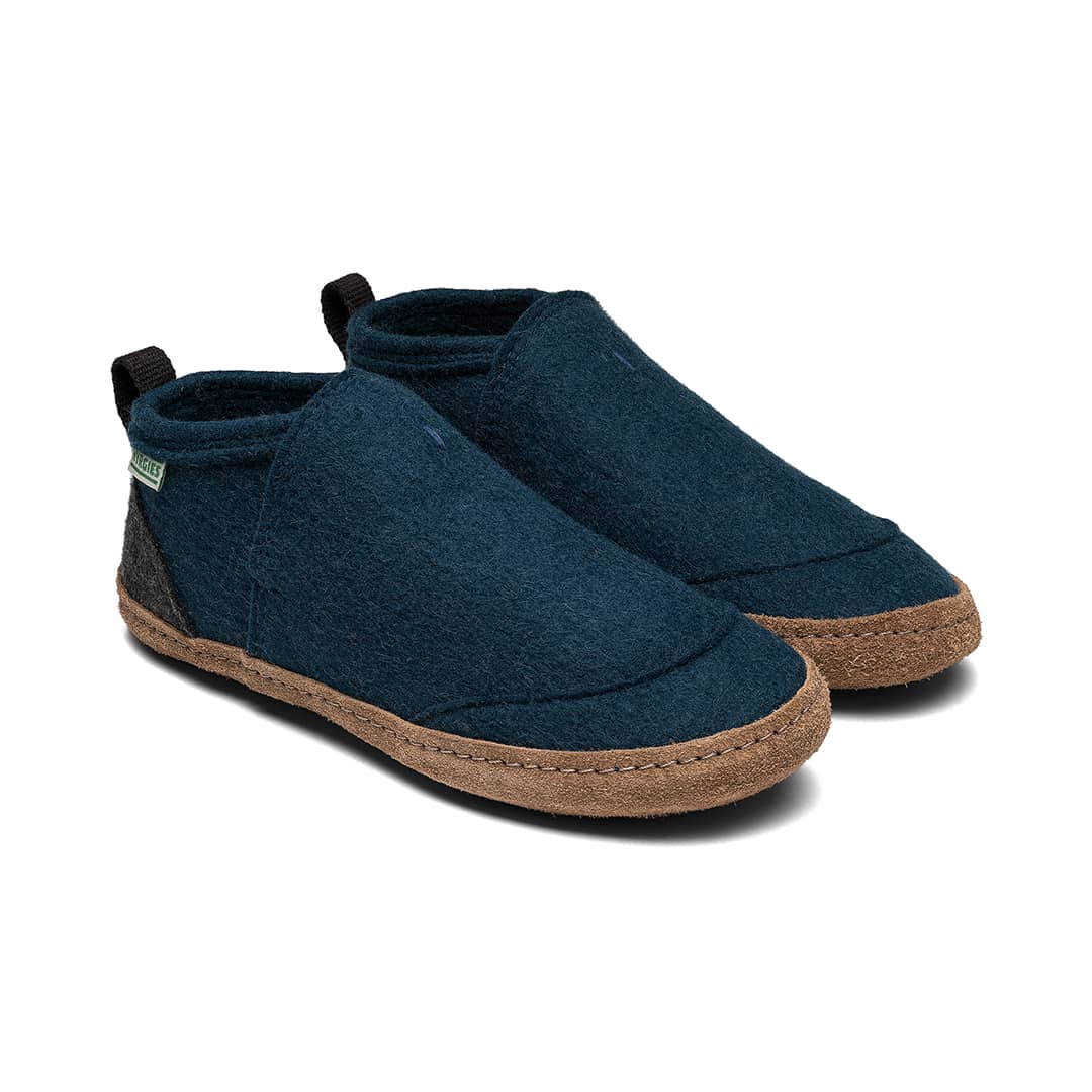 Orange Kyrgies Tengries slippers with embroidered design, size 35, featuring traditional woven textile craftsmanship.