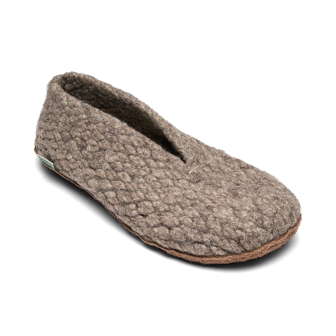 Kyrgies Wovens in oatmeal color, woven footwear, Euro size 35, featuring intricate woven patterns and comfortable design