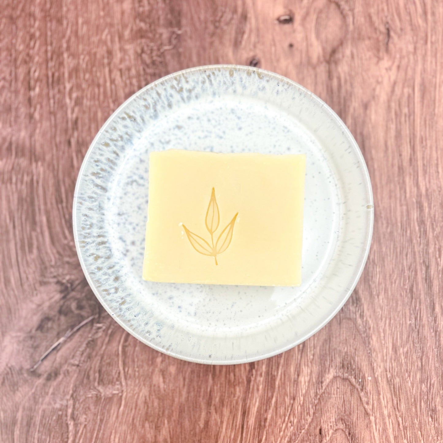 MamaSuds solid dish soap bar for household cleaning, showing a natural, eco-friendly soap product in a clean setting.