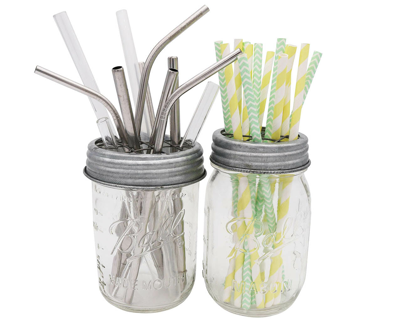 Galvanized metal flower organizer frog lid for mason jars, ideal for arranging flowers in regular-mouth Mason Jars.