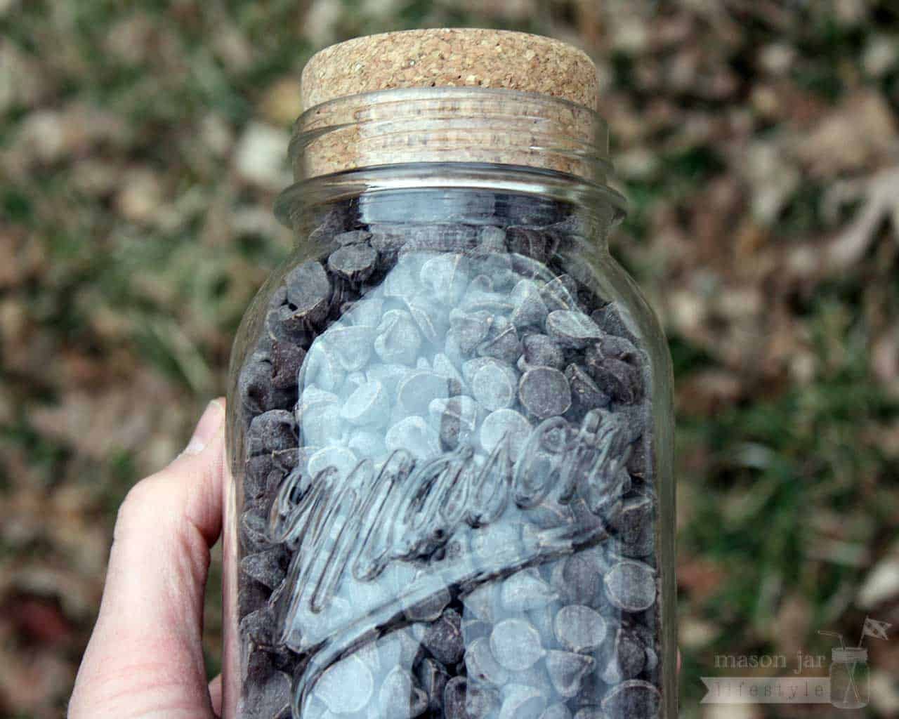 Four natural cork lids for Mason jars, designed as stoppers for regular-mouth Mason jars by Mason Jar Lifestyle.