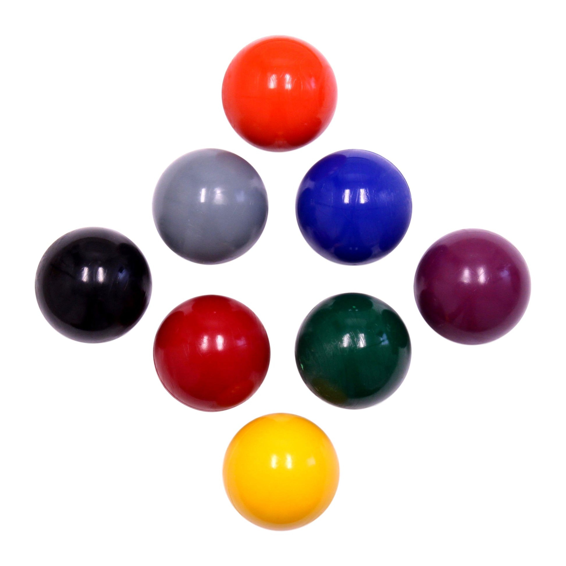 Amish-made 8-player wooden croquet set with mallets, balls, and wickets for family outdoor games.