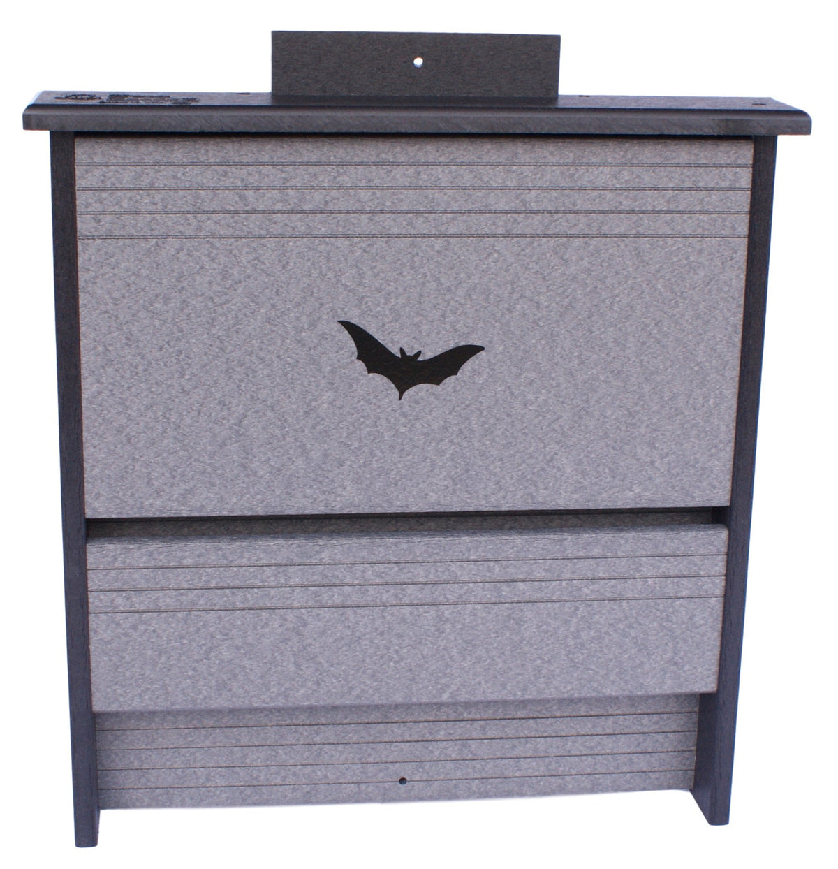 Amish-made 20 colony bat house crafted from eco-friendly poly lumber, designed for natural bat roosting and conservation.