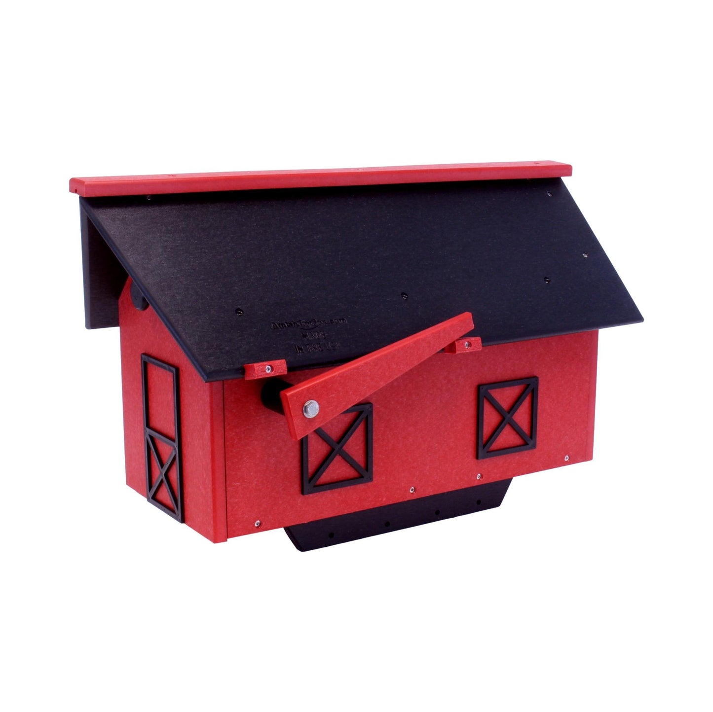 Amish-Made Mailbox, Post Mount, Made With Weather-Proof Poly Lumber, UV-Resistant