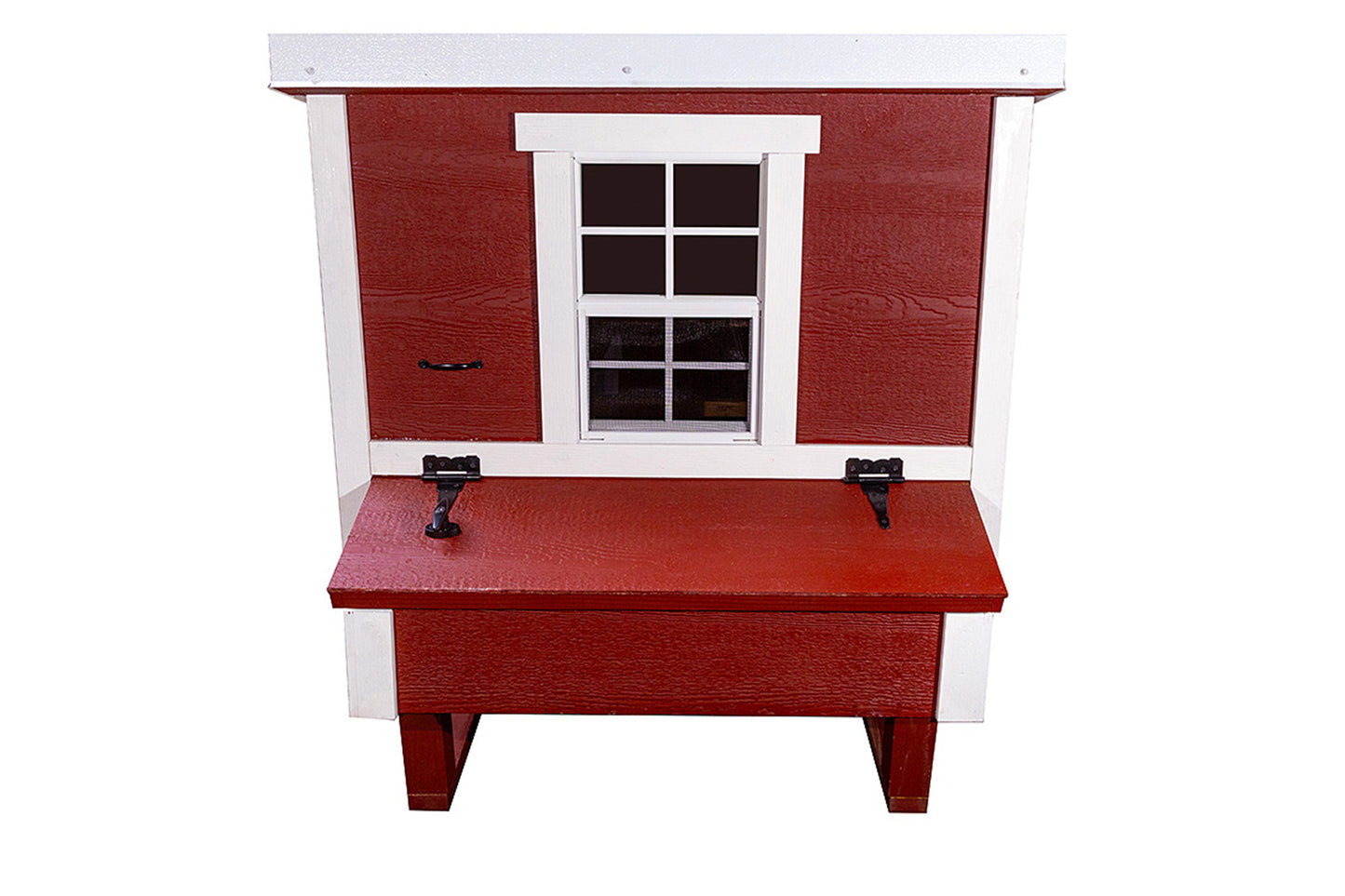 OverEZ Medium Chicken Coop for up to 10 chickens, featuring a classic design with a spacious interior and sturdy construction.