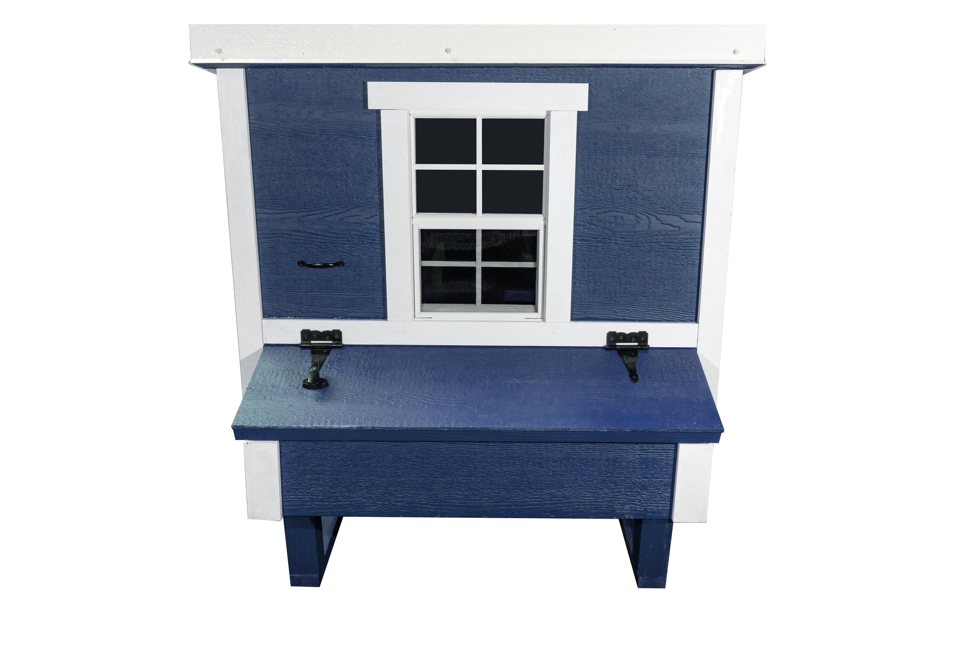 OverEZ Medium Chicken Coop designed for up to 10 chickens, featuring a sturdy wooden structure and spacious outdoor run.