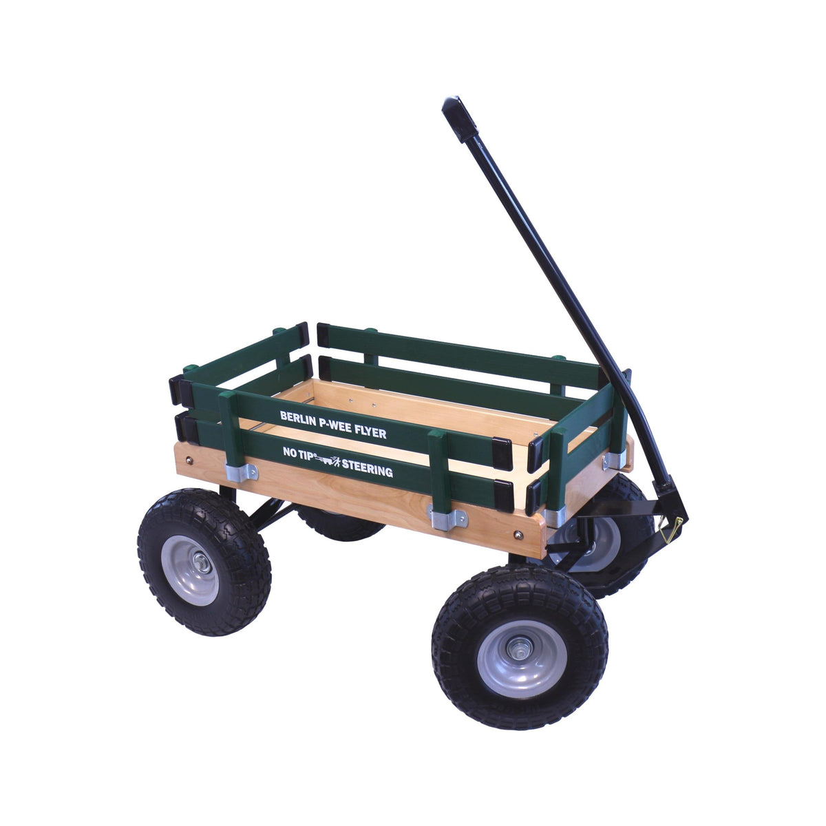 Berlin Big-Foot Kid's Wagon Model F300, Amish-made pull-behind wagon with large wheels