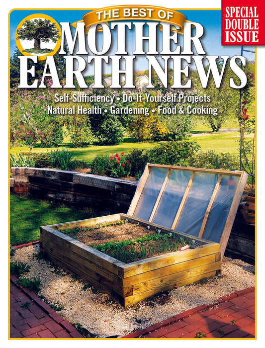Cover of Mother Earth News magazine, 10th Edition, featuring themes on sustainable living and eco-friendly tips.