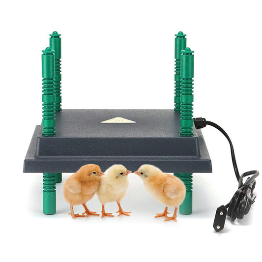 Farmight Chick Brooder Heater Plate from My Pet Chicken, adjustable height, available in three sizes for chicken brooding.