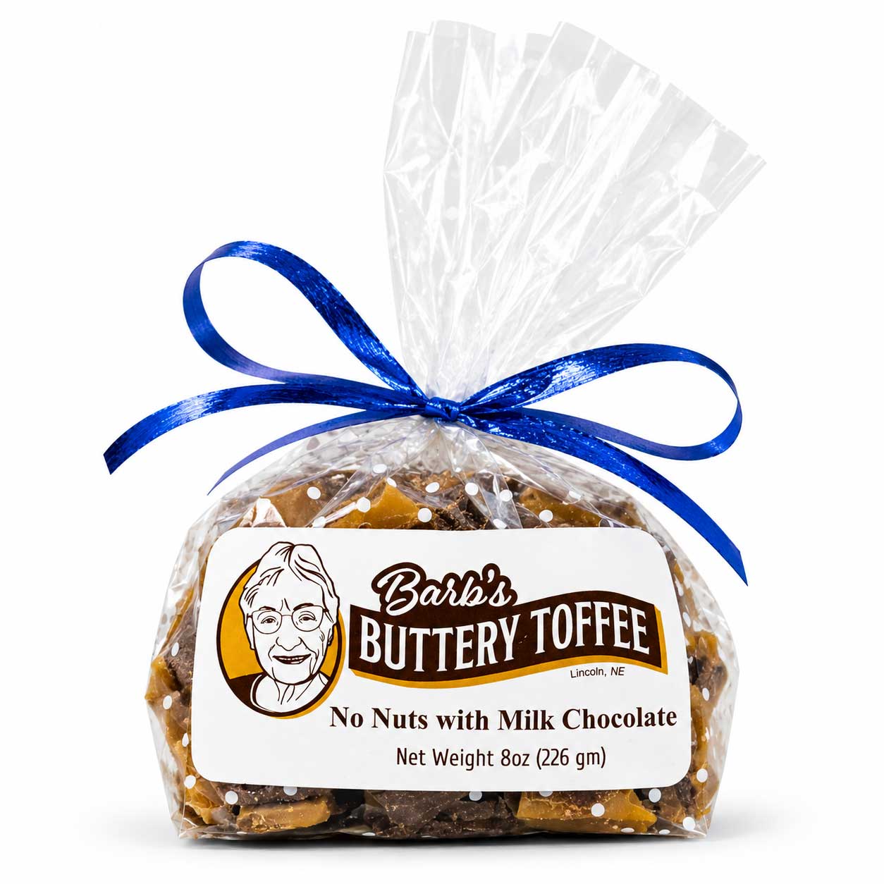 Homemade Milk Chocolate Toffee | 8 oz | Multiple Nut Options | Barb's Buttery Toffee