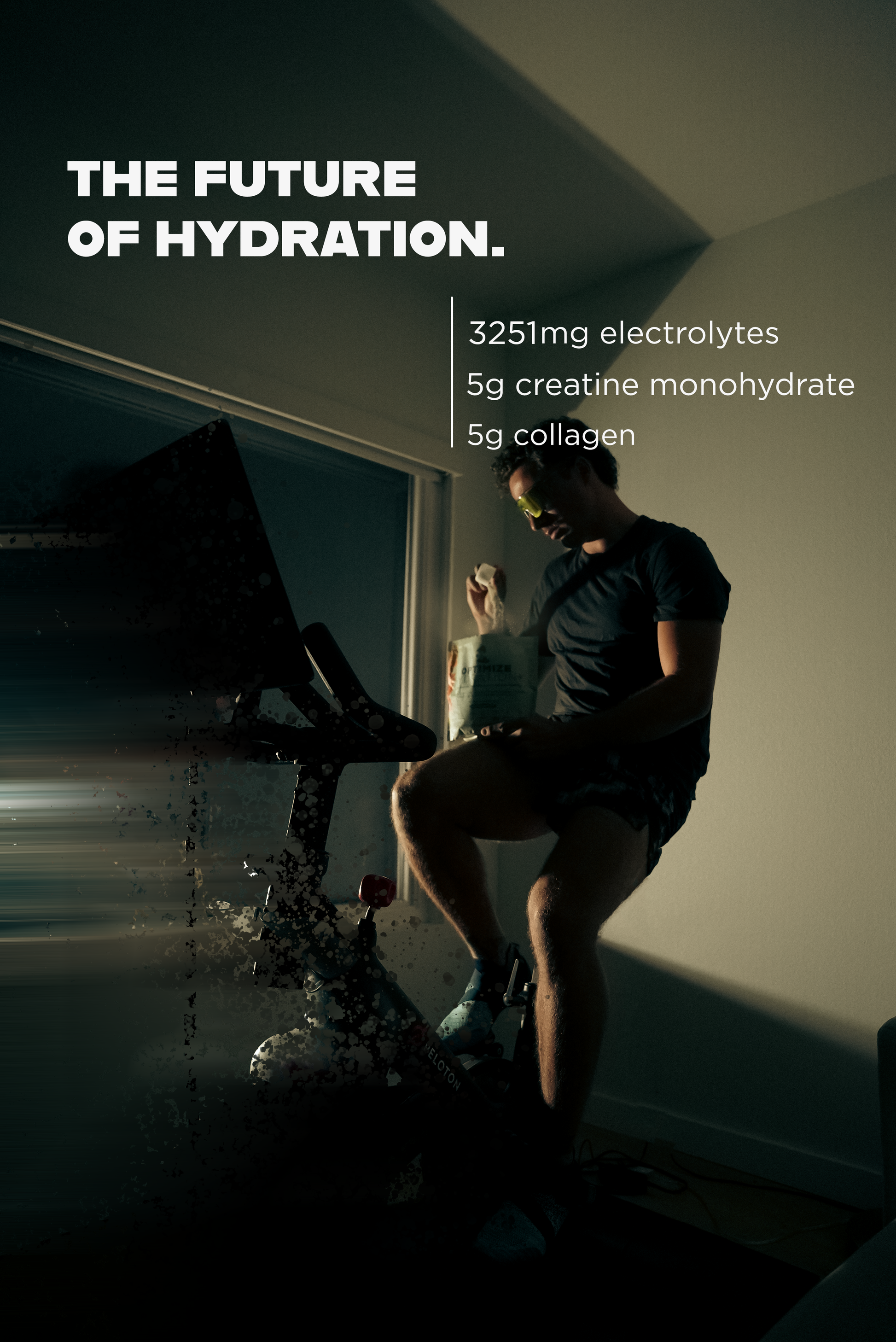 Optimize Minerals Hydration Tropical Surge electrolyte supplement in a 30-day supply for effective hydration and mineral replenishment.