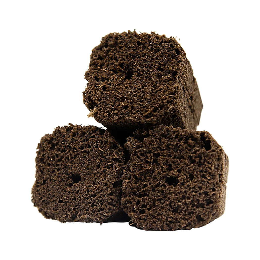 Stacked Ventana Plant Science OrganiPlug seed and cutting plugs, a natural growing media for plant propagation by GrowersHouse.