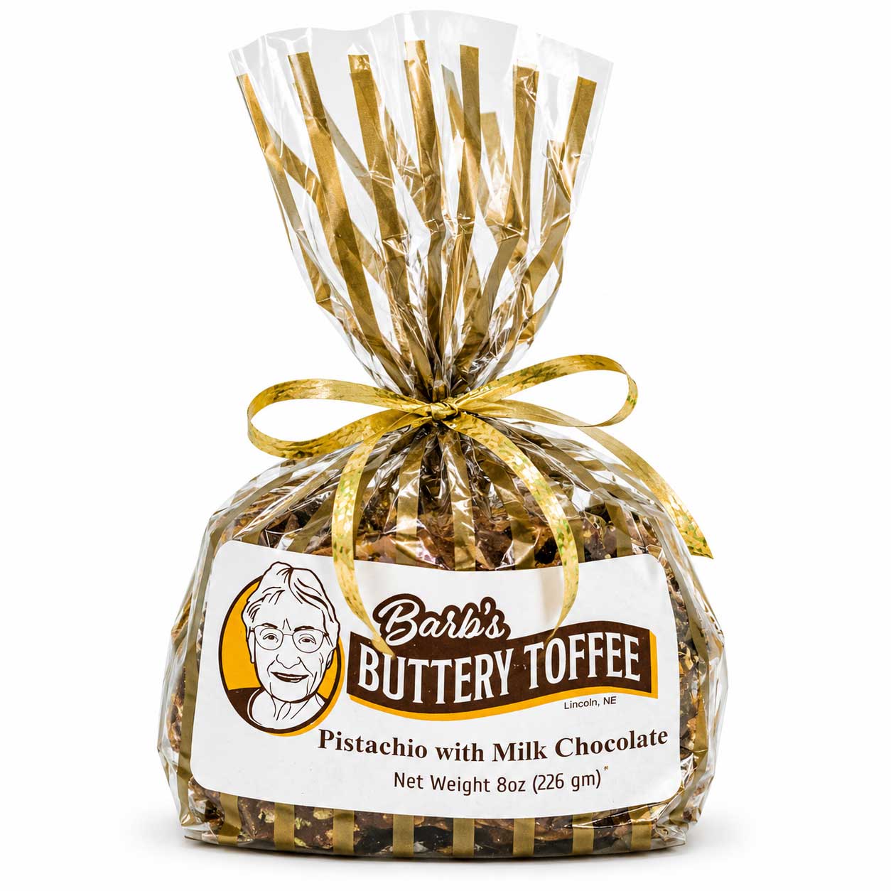 Homemade Milk Chocolate Toffee | 8 oz | Multiple Nut Options | Barb's Buttery Toffee