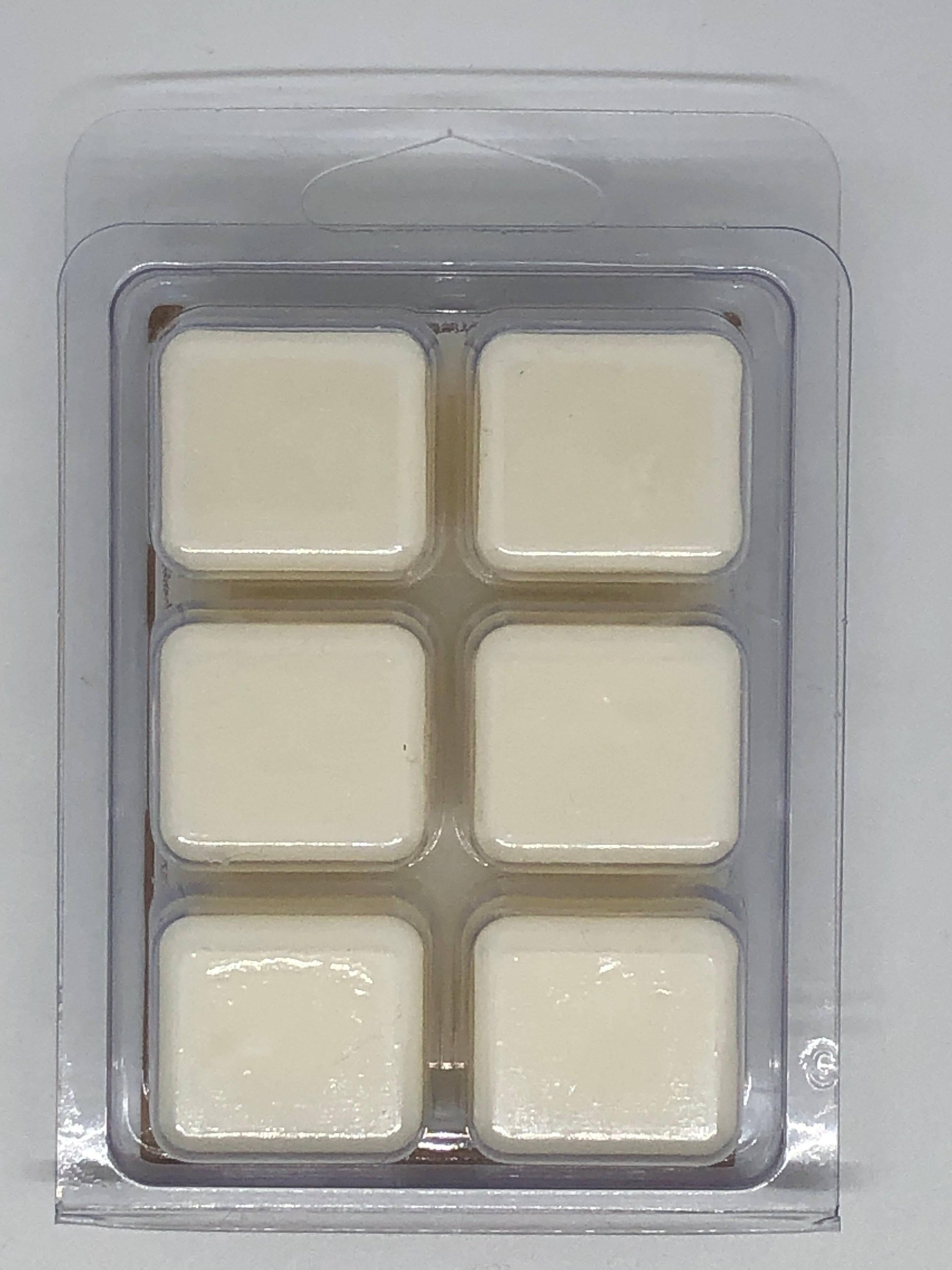 Vegan soy wax melts in blue and lavender colors, small batch wickless candles from Prairie Fire Tallow, Candles, and Lavender.