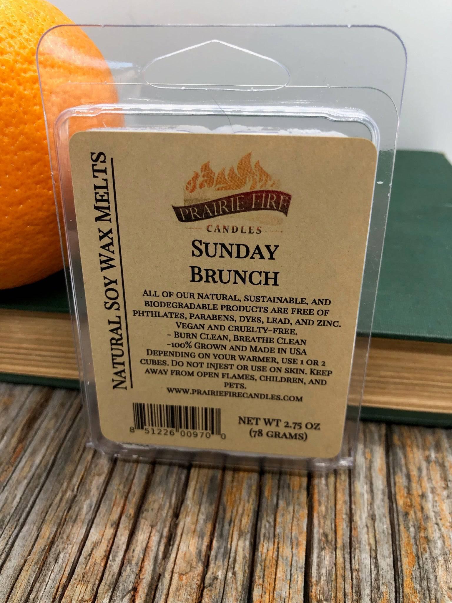 Prairie Fire Tallow soy wax melts and wax cubes featuring lavender, wickless candles, small batch, vegan, natural home fragrance.