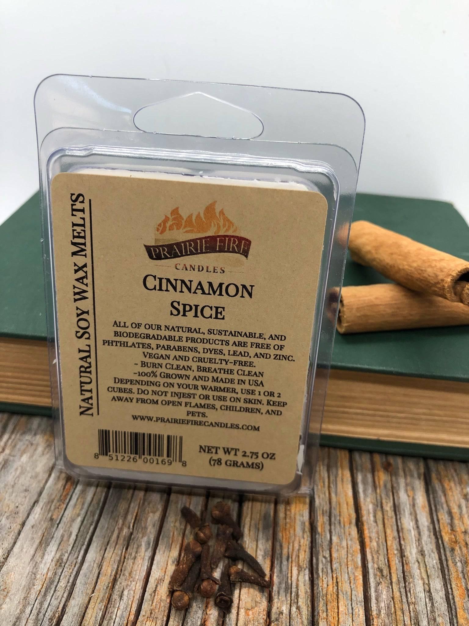 Prairie Fire Tallow soy wax melts and wax cubes with lavender, wickless candles, small-batch, vegan, and natural home fragrance.