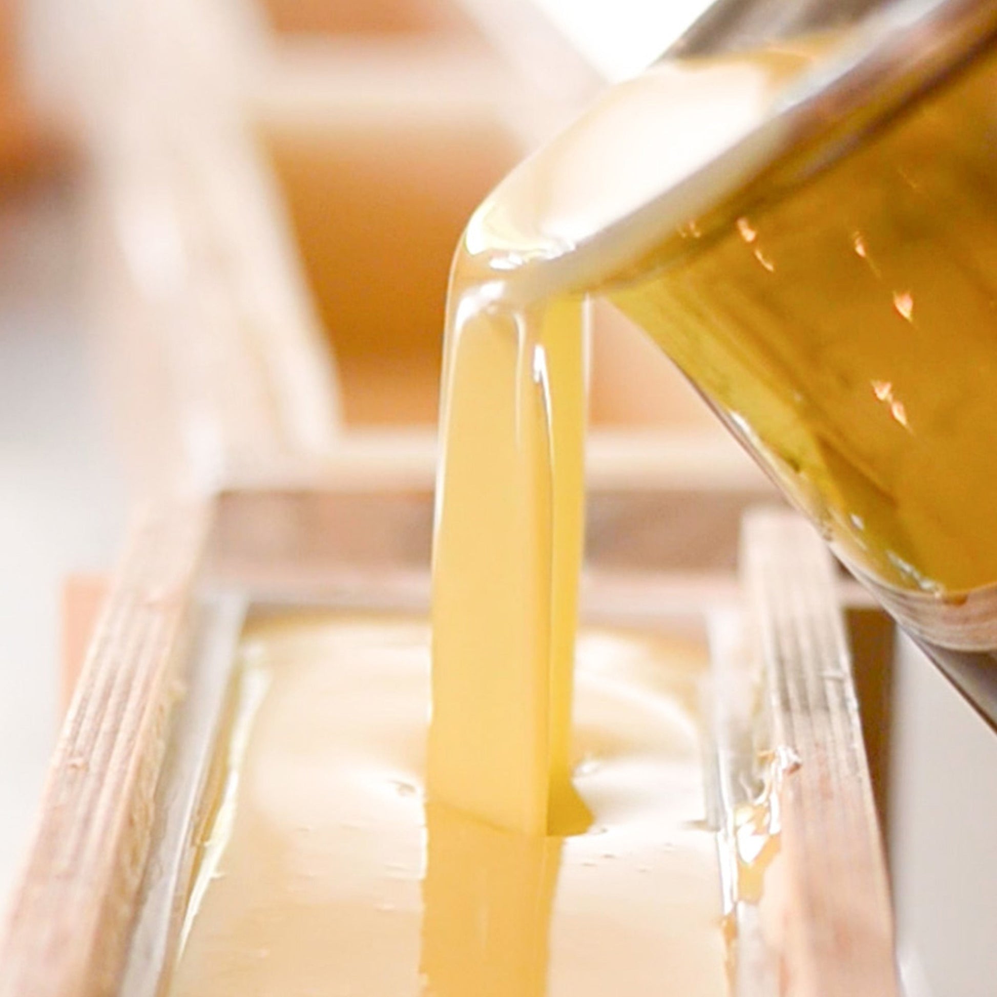 Handmade Milk and Honey fragrance-free tallow and goat milk soap bar by Pretty Farm Girl, with a natural, rustic appearance.