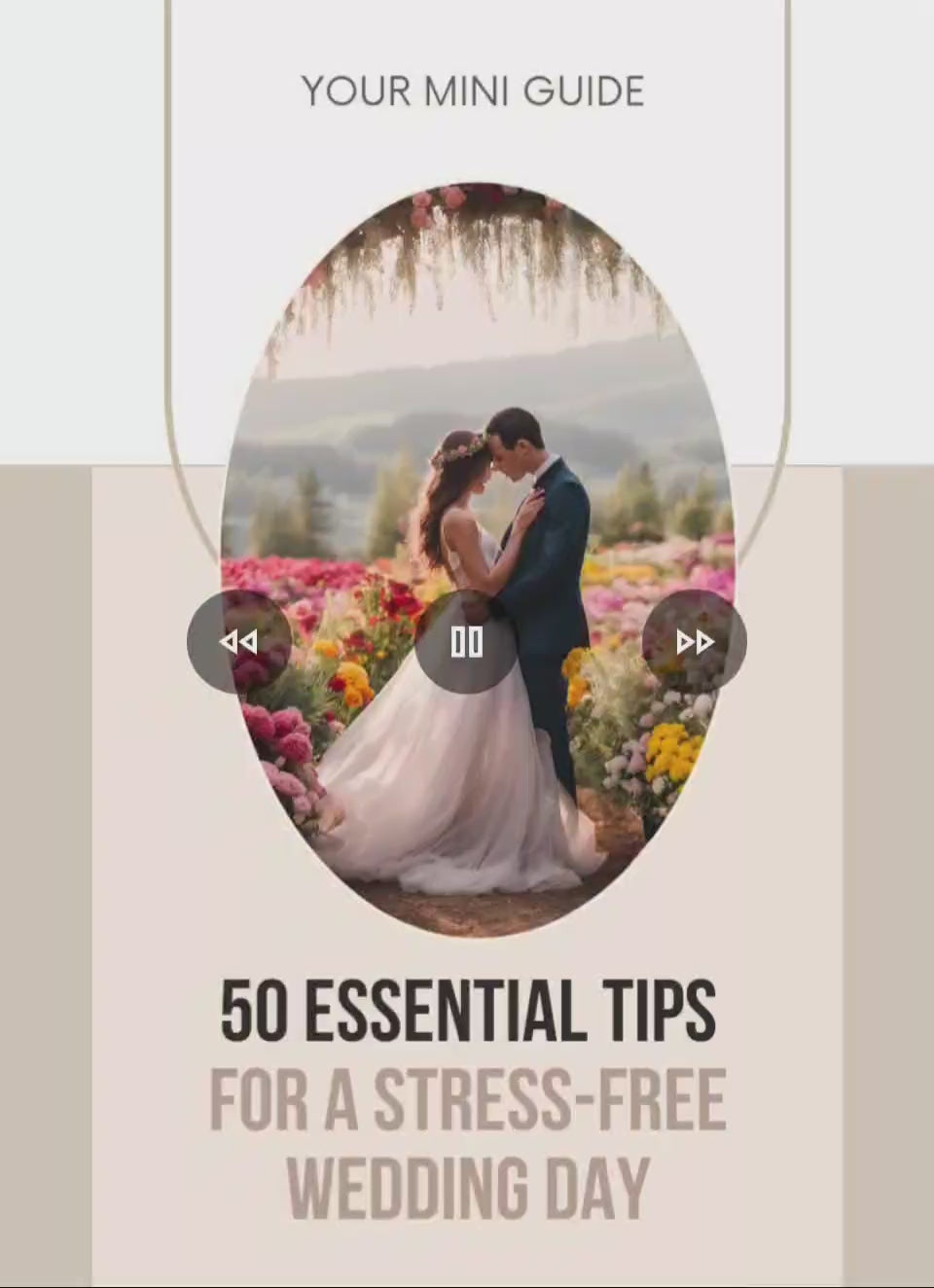Essential Tips for a stress free wedding flipbook ebook