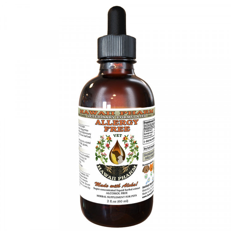ReNewedPet Allergy Health remedy in a single bottle, designed to support allergy relief and overall wellness for pets.