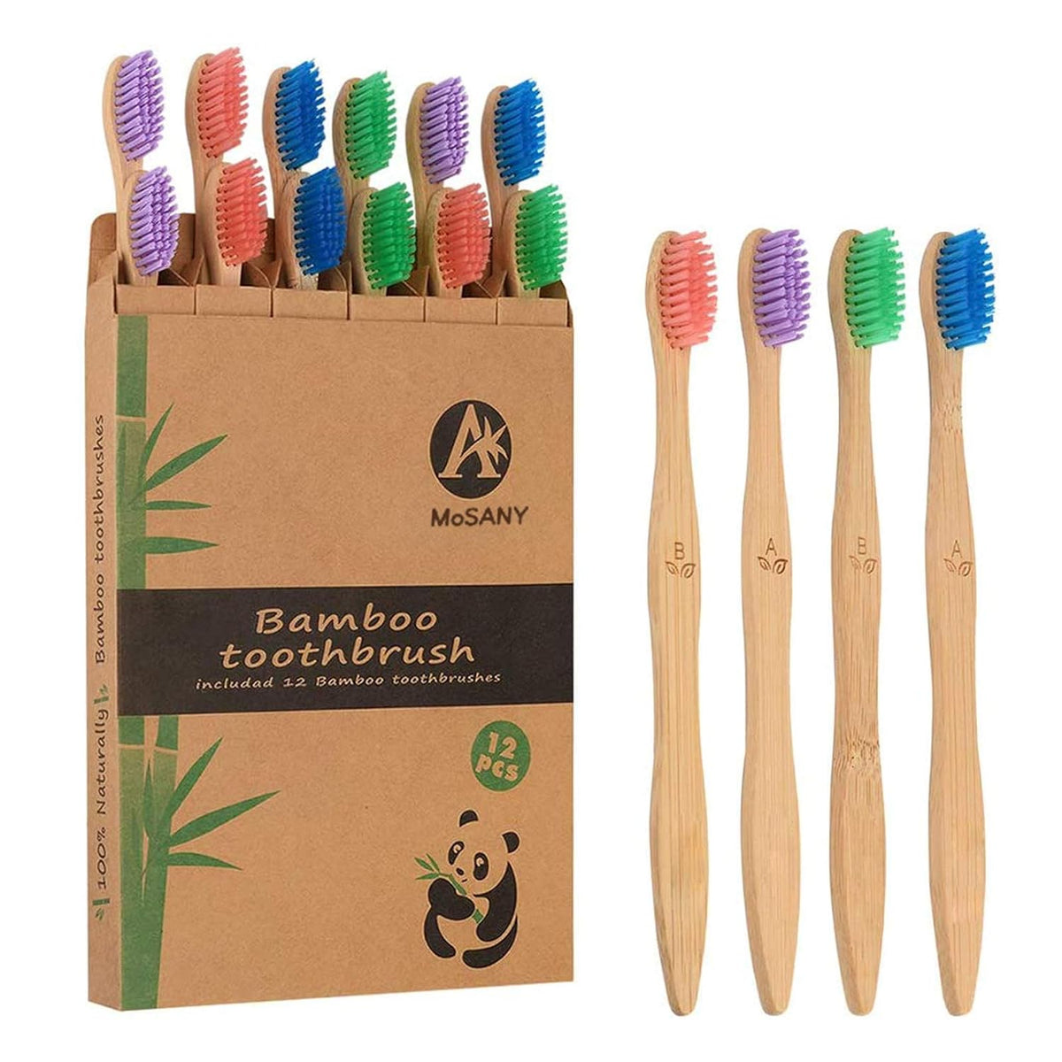 ReNewedPet pet toothbrush for grooming, showing a close-up of the pet toothbrush with soft bristles and ergonomic handle.