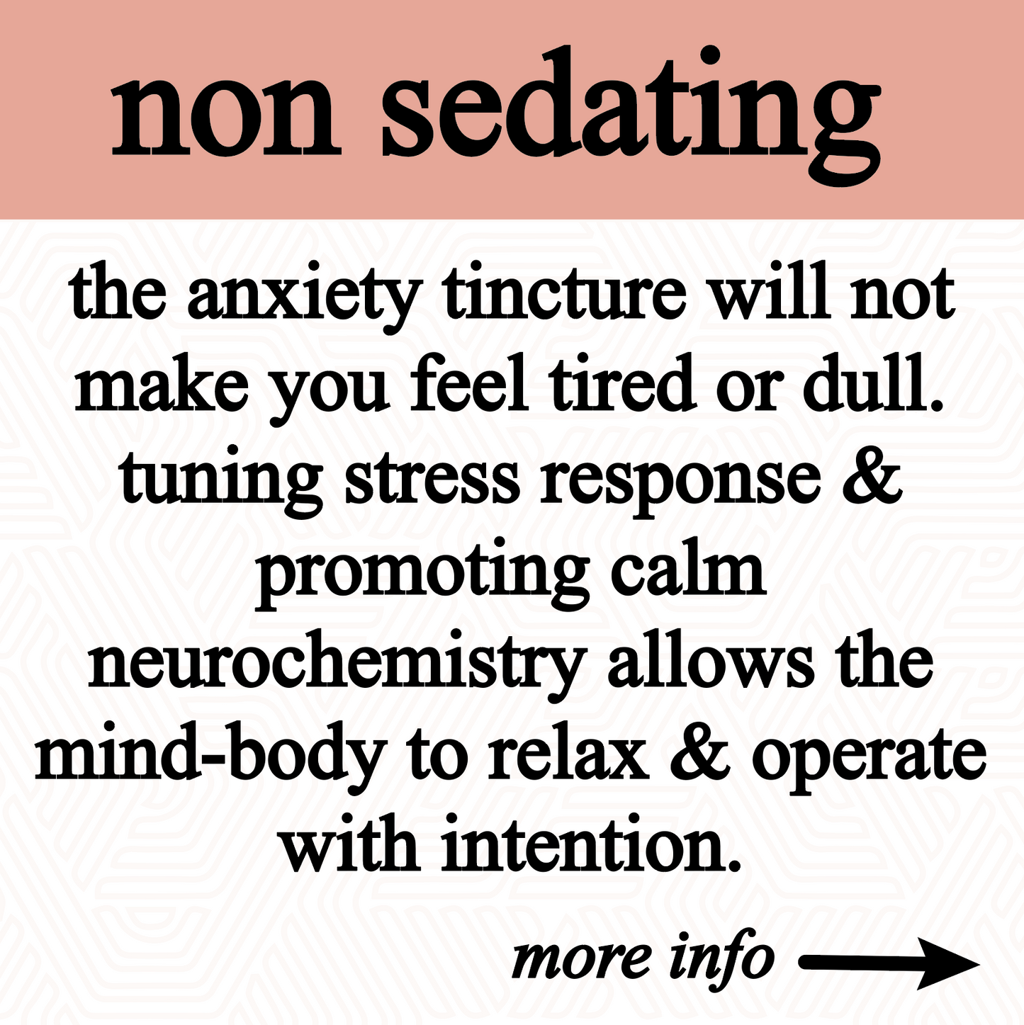 Roots Apothecary anxiety tincture bottle showing natural herbal ingredients and label for stress relief tincture.