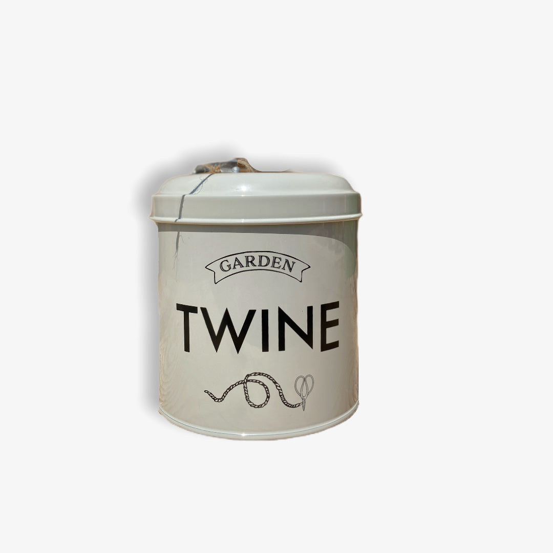 Deluxe Garden Twine Dispenser by Seattle Seed Company, compact metal tool with twine spool for gardening and outdoor use.