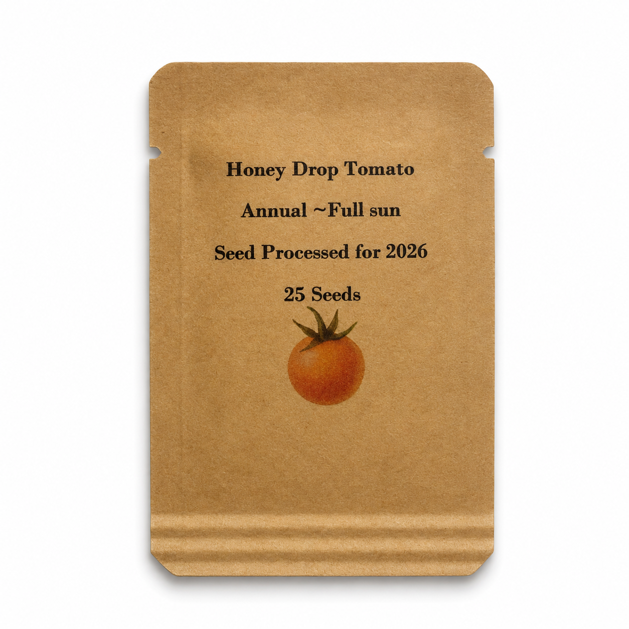 Honey Drop Tomato Seeds - Heirloom Sweet Yellow Cherry, 10-100 Count