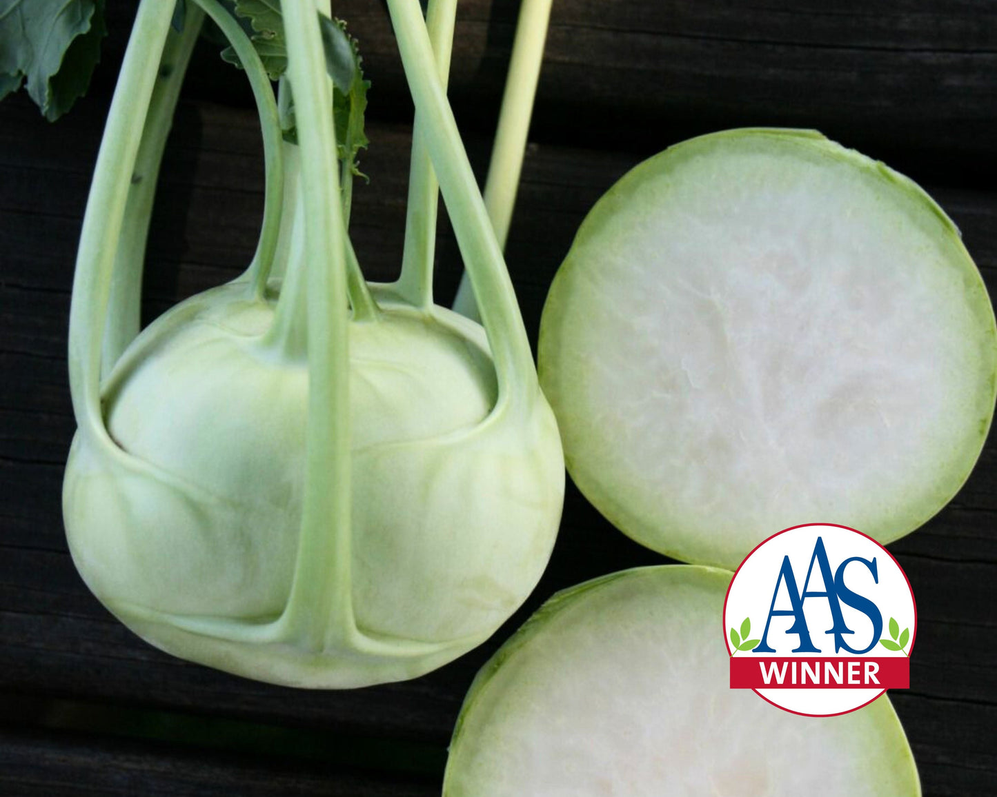 Packet of Seeds 'n Such Konan Hybrid Kohlrabi Seeds with 25-30 seeds, ready for planting in vegetable garden.