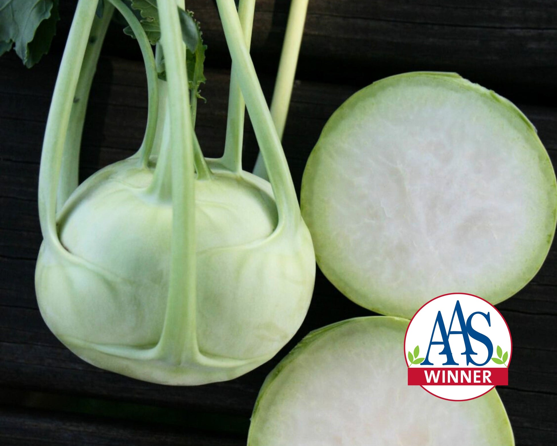Packet of Seeds 'n Such Konan Hybrid Kohlrabi Seeds with 25-30 seeds, ready for planting in vegetable garden.